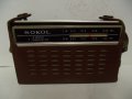 № 5911 стар радиоапарат SOKOL  - с кожено калъфче  - работещ, снимка 1