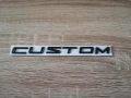 черен гланц емблема Custom за Ford, снимка 1