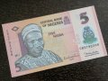 Банкнота - Нигерия - 5 наира UNC | 2011г., снимка 1 - Нумизматика и бонистика - 26262838