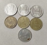 ПРОДАВАМ ЛОТ 7 БРОЯ СТАРИ БЪЛГАРСКИ СОЦ. МОНЕТИ, снимка 1