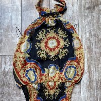 Страхотен топ барок кралски орнаменти , снимка 4 - Корсети, бюстиета, топове - 37605117