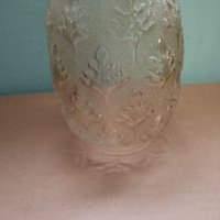 Три стъкла за лампа арт деко, снимка 1 - Настолни лампи - 43351535
