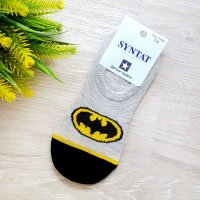 2182 Детски чорапи за момчета с емблеми Спайдърмен Супермен Батман, снимка 4 - Чорапи - 32993021