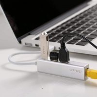 Nllano USB-A 3.0 към Ethernet 10/100/1000 RJ45 Ethernet LAN, 3 x USB 3.0 порта, снимка 4 - Други - 34749443