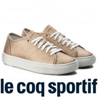 ПРОМО 🍊 LE COQ SPORTIF 🍊 Оригинални кожени обувки с ефект металик 37/38 & 39/40 номер нови с кутия, снимка 12 - Кецове - 26551507