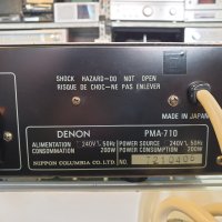 Усилвател DENON PMA-710 В отлично техническо и визуално състояние., снимка 11 - Ресийвъри, усилватели, смесителни пултове - 37282845