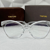 TOM FORD дамски диоптрични рамки очила за компютър котка, снимка 4 - Слънчеви и диоптрични очила - 44846498