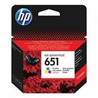 Глава за HP 651 Tri-Color три цвята C2P11AE Оригинална мастило за HP Officejet Pro 5575 5645, снимка 1 - Консумативи за принтери - 28671061