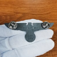 Немски бадж от Втората световна война, снимка 2 - Други ценни предмети - 34937415