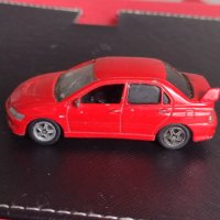 Метална количка MITSUBISHI LANCER EVOLUTION рядка за КОЛЕКЦИЯ ДЕКОРАЦИЯ 78371, снимка 3 - Колекции - 40678776