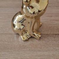 Порцеланова Златна жаба– касичка, обемна, Нова!, снимка 5 - Декорация за дома - 43256960