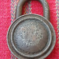 Стар катинар с ключ 02, снимка 2 - Антикварни и старинни предмети - 44118225