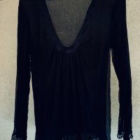 Копринена блуза NOLITA DE NIMES Италия, снимка 8 - Блузи с дълъг ръкав и пуловери - 40313812