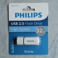 USB 2.0 Flash Drive/ Флашка Philips 32 GB.
