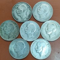 Сребърни монети 50 лева 1934 г. Цар Борис III, снимка 2 - Нумизматика и бонистика - 37123589
