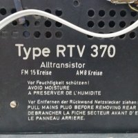 Радио Grundig RTV 370, снимка 5 - Радиокасетофони, транзистори - 28847282