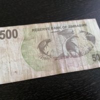 Банкнота - Зимбабве - 500 долара | 2006г., снимка 3 - Нумизматика и бонистика - 33274723