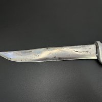 Голям майсторски нож с лъвска глава. №4872, снимка 7 - Антикварни и старинни предмети - 43513761