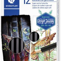 Цветни моливи Staedtler Design Journey super soft, 12 цвята, снимка 1 - Ученически пособия, канцеларски материали - 43880307