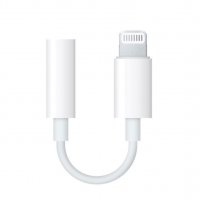 Преходник адаптер 3,5mm Lightning за слушалки съвместим с Apple iPhone, снимка 1 - USB кабели - 40193809