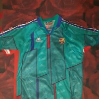 Оригинална рядка ретро тениска на FC Barcelona 1996-1997 Kappa, снимка 1 - Футбол - 43109737