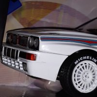 Lancia Delta HF Integrale EVO 1 MARTINI 6 .WRC  RALLY 1.18 SOLIDO .TOP  MODEL.! MARTINI RACING., снимка 16 - Колекции - 43183252
