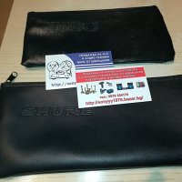 shure кожени кеисове за микрофони, снимка 3 - Микрофони - 28595682