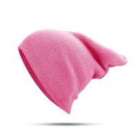 Розова зимна шапка, снимка 2 - Шапки - 20332137