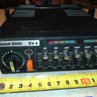 SOUND 2000 EV4-12V AMPLIFIER-MADE IN JAPAN 0512211916, снимка 2 - Ресийвъри, усилватели, смесителни пултове - 35039399