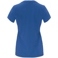 Нова дамска забавна тениска Smiling Face (Усмихнато лице) в син цвят, снимка 2 - Тениски - 44065381