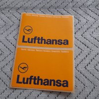 Стар стикер,етикет за багаж Lufthansa #3, снимка 1 - Колекции - 43944732