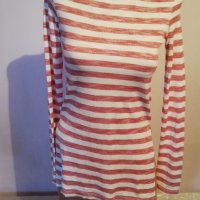 Блуза с дълъг ръкав и удължен гръб на Bershka, р-р S , снимка 1 - Блузи с дълъг ръкав и пуловери - 34582607