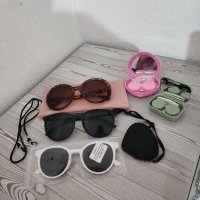 лот от нови слънчеви очила и кутии за лещи , снимка 2 - Слънчеви и диоптрични очила - 44081683