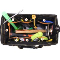 Работна чанта органайзер за инструменти, твърдо дъно, снимка 4 - Други инструменти - 43157365