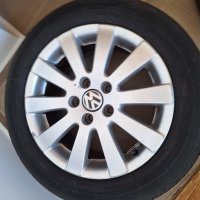 Лети джанти 16" 5х112 Оригинални VW, снимка 3 - Гуми и джанти - 43017912