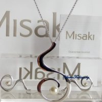 MISAKI - класен сребърен комплект с култивирани перли, снимка 9 - Бижутерийни комплекти - 44115558
