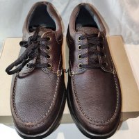 Удобни мъжки обувки от естествена кожа CLARKS №41 1/2, снимка 2 - Ежедневни обувки - 35186336