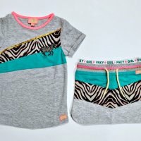 Funky XS сет от тениска с пола, снимка 1 - Детски комплекти - 43144656