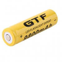 1 бр. 3.7V 18650 9800 mAh литиево-йонна акумулаторна батерия за LED фенерче челник лазер електронни , снимка 1 - Батерии, зарядни - 28974090