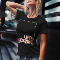  Дамска тениска Love Moschino принт 10 модела и всички размери , снимка 9 - Тениски - 28598783