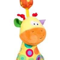 Висяща играчка жираф със звук , 35 см, снимка 2 - Музикални играчки - 39183352