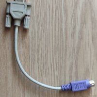 Преходник Serial към PS/2 adapter, снимка 1 - Кабели и адаптери - 37743601