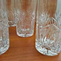 кристални чаши , снимка 6 - Антикварни и старинни предмети - 28433554