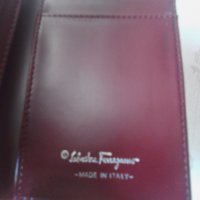 Salvatore Ferragamo. Made in Italy. Уникален портфейл, снимка 7 - Портфейли, портмонета - 33537706