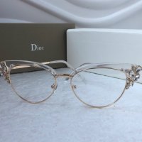 Dior прозрачни слънчеви,диоптрични рамки очила за компютър, снимка 1 - Слънчеви и диоптрични очила - 37075795