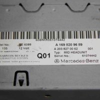 Радио CD за Mercedes B-class W245 (2005-2010) A1698209689, снимка 3 - Части - 43141620