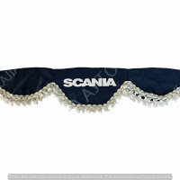 Комплект от 3 части декоративни пердета за Скания Scania , СИНИ , снимка 4 - Аксесоари и консумативи - 35451712