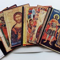 Комплект от 13 картички и тройна корица - "Икони от България", снимка 7 - Филателия - 35178935