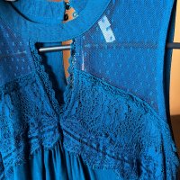 Синя рокля, снимка 2 - Рокли - 38036117