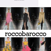 Roccobarocco® (RB) чанта – канвас, дръжка и детайли от естествена кожа , снимка 7 - Чанти - 32462032